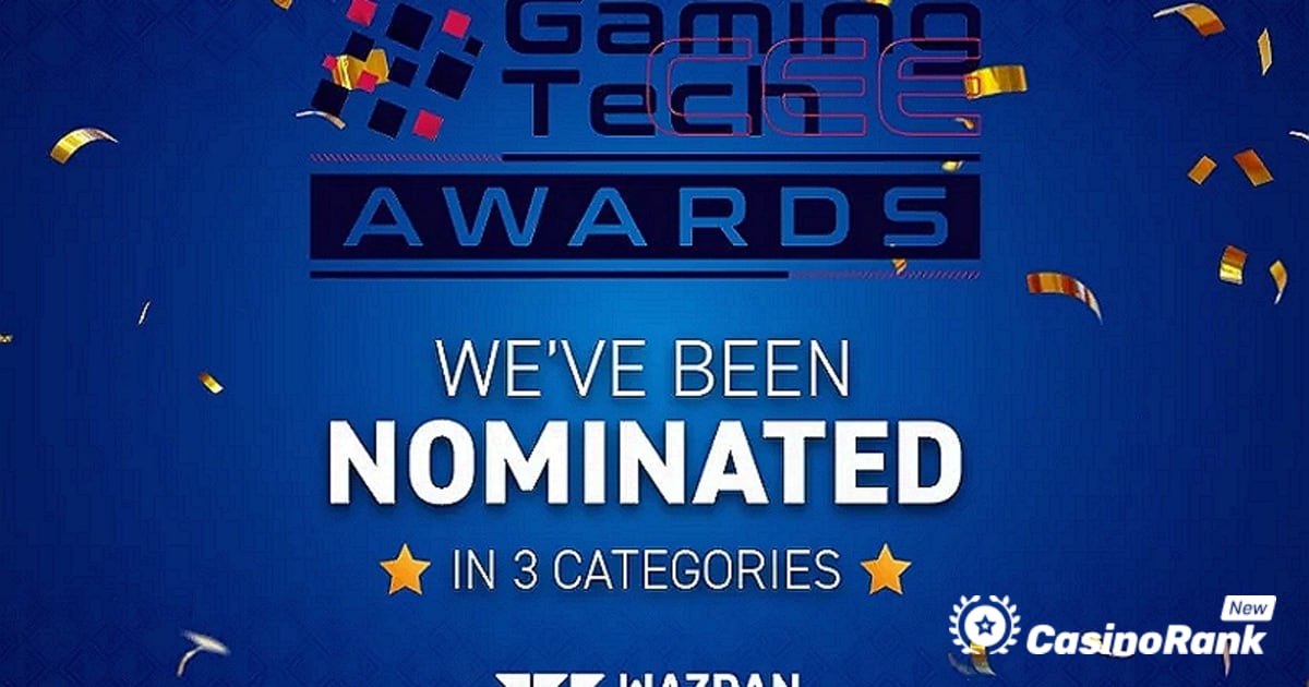 Wazdan получает 3 номинации на GamingTECH Awards 2023