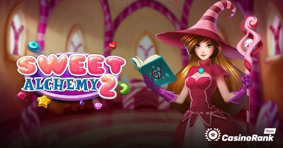 Play'n GO представляет игровой автомат Sweet Alchemy 2